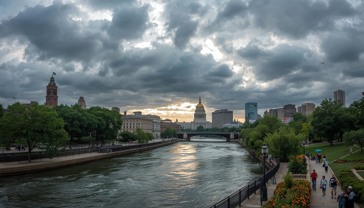Columbus Friday Forecast sunny sky and weekend weather update