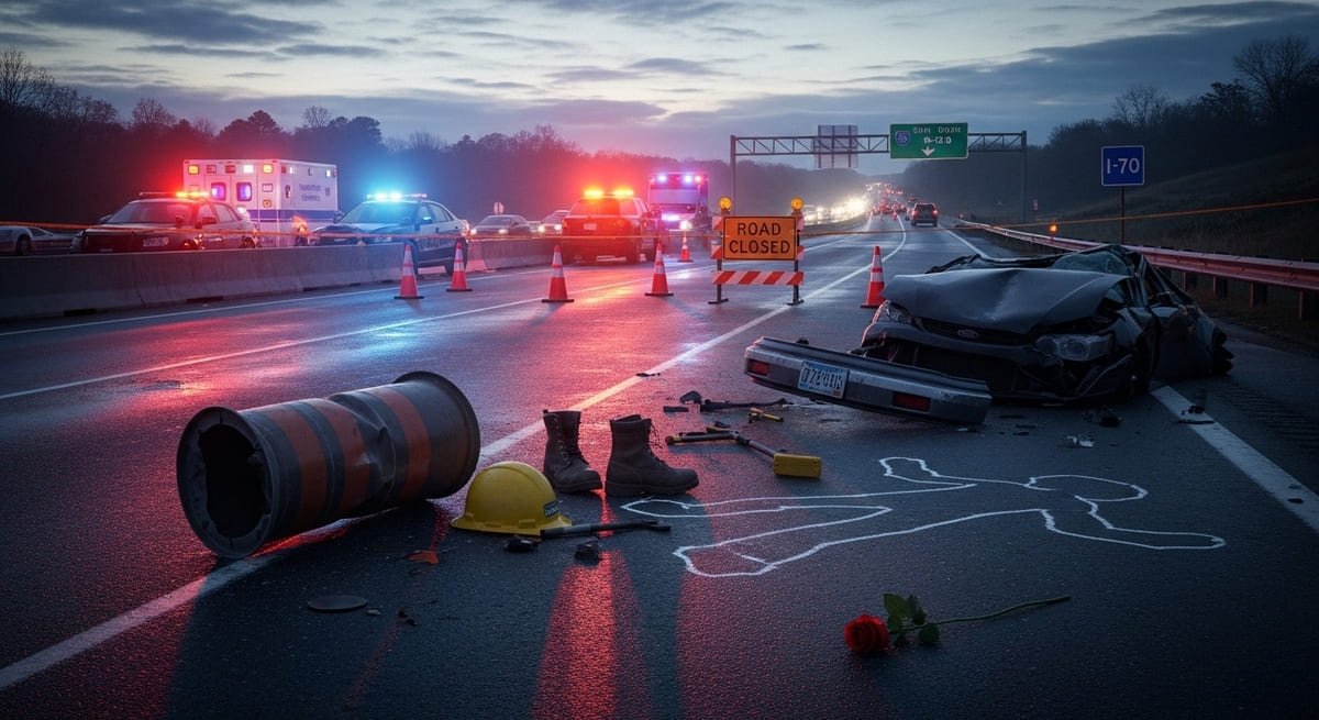 Columbus Police investigating fatal hit-and-run crash on I-70 Westbound near SR-315 interchange.