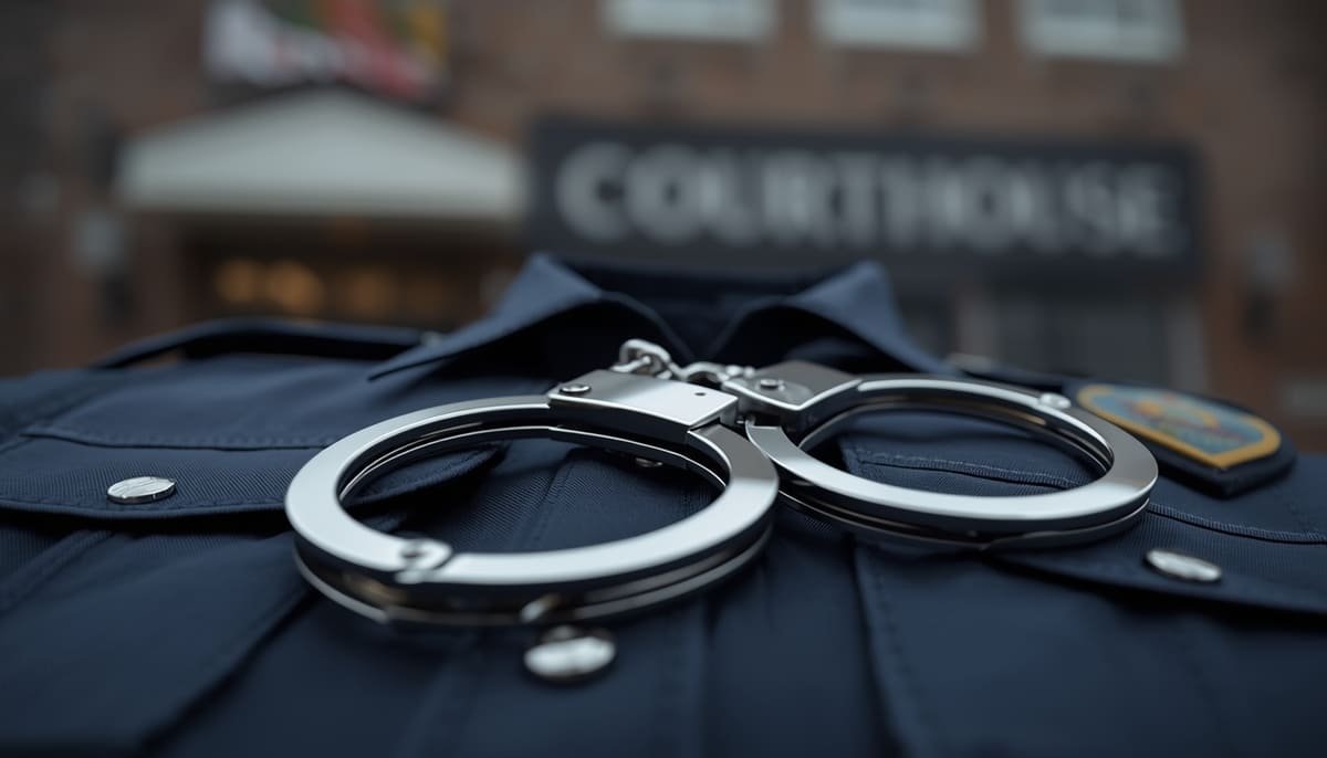 Columbus Police officer Jacob A. Smith's court appearance for strangulation charges.