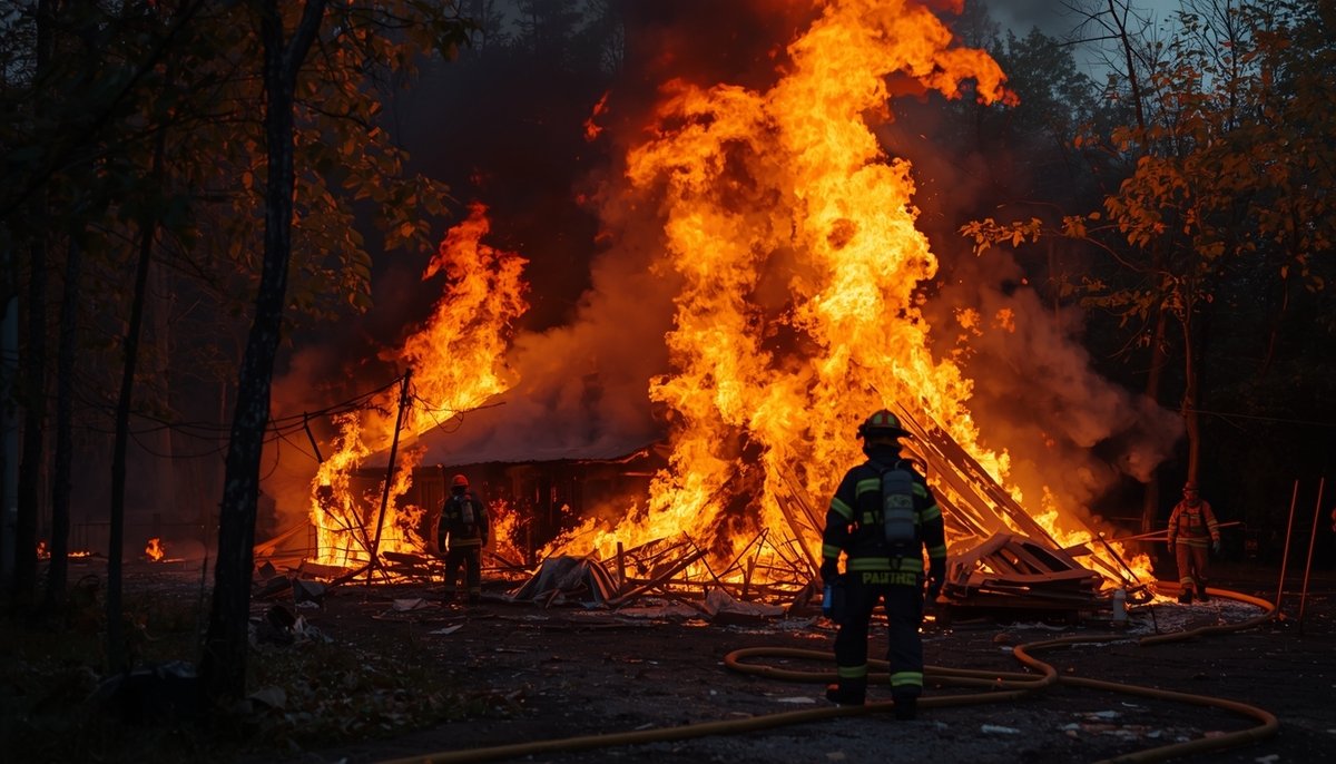 He Went Back to Steal Gas From His Old Job. Then He Lit a Cigarette. Now William Bush Faces Felony Arson Charges.