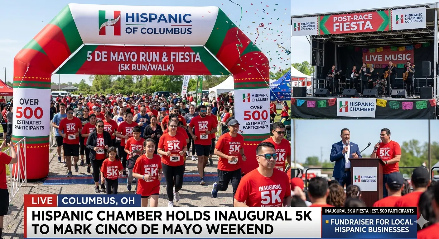 Hispanic Chamber of Columbus Holds Inaugural 5K at Smith Farms to Mark Cinco de Mayo Weekend