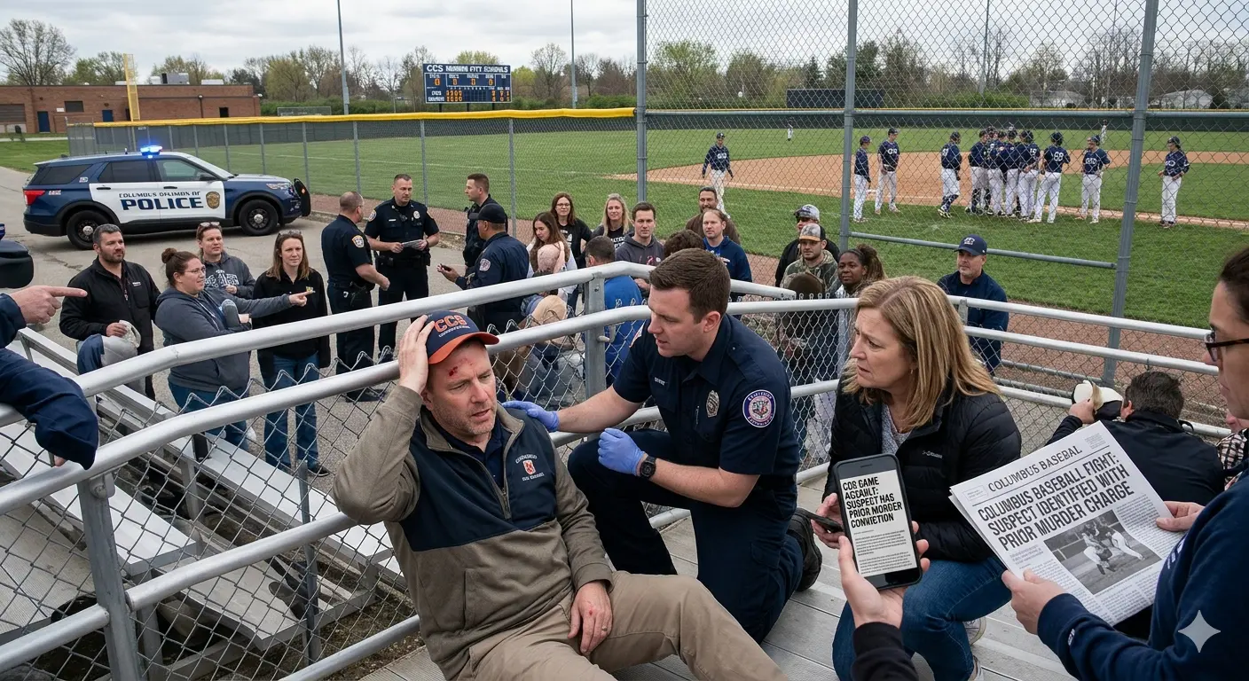 Man Suffers Brain Bleed After Fight at Columbus City Schools Baseball Game, Suspect Has Prior Murder Conviction